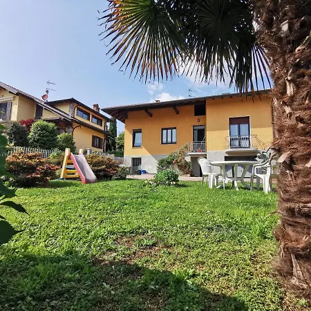 Villa Grandma'S Garden House Angera Esterno foto